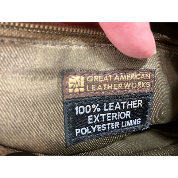 Great American Leather Works Brown Bag - Picture 5 of 6